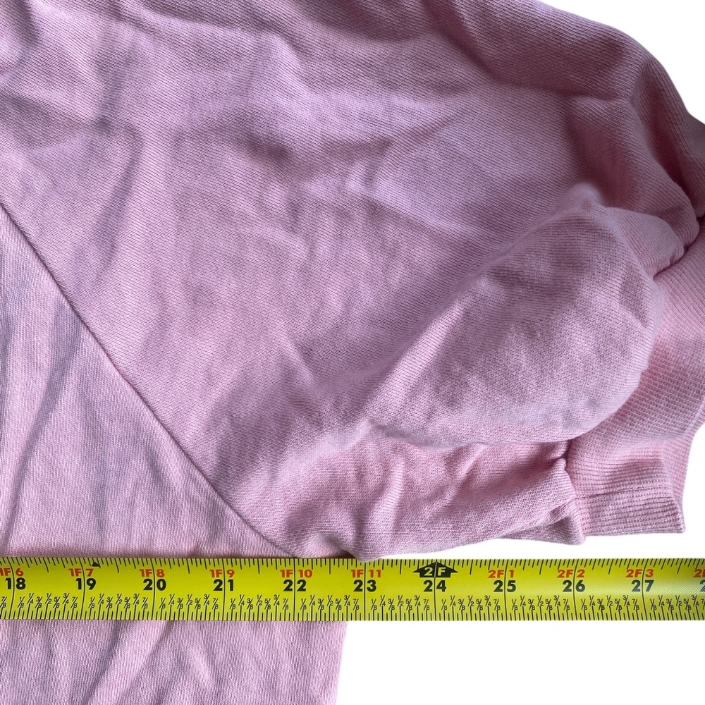 Z Supply Pink Sweatshirt Tee XL - Picture 7 of 9
